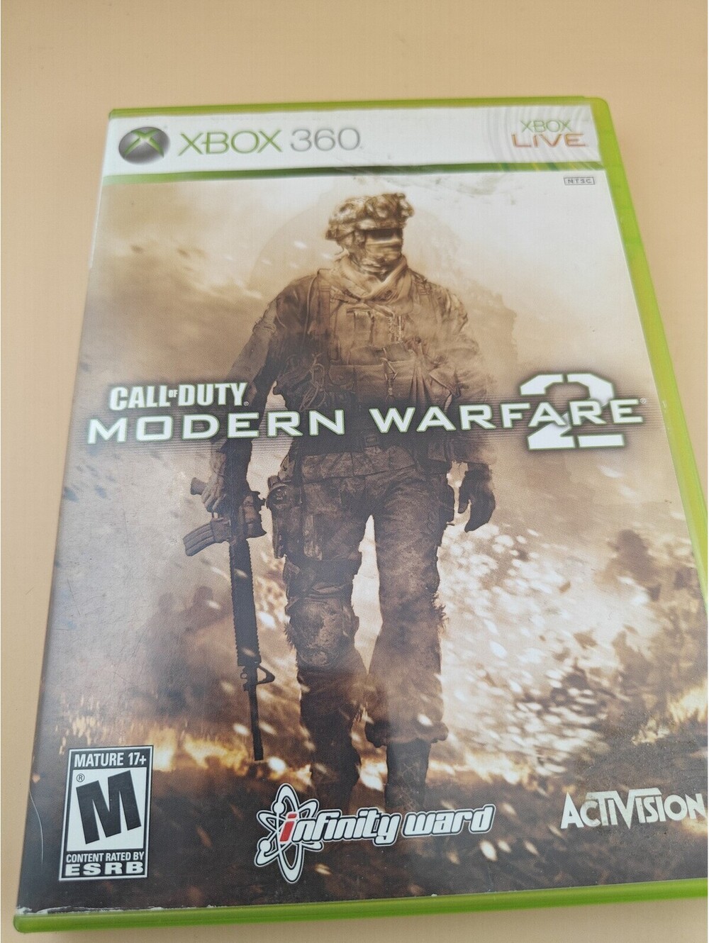 Call of Duty Modern Warfare 2 MW2 Microsoft Xbox 360 Video Game Fast Shipping